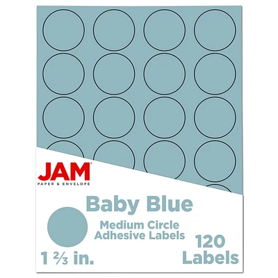 JAM Paper Circle Label Stickers