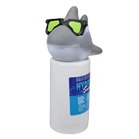 Swim Central Hydrotools Swimline 13" Gray & White Shark Swimming Pool Chemical Dispenser