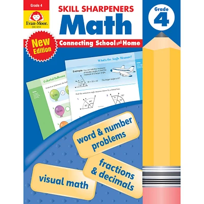 Evan-Moor Educational Publishers Skill Sharpeners: Math, Grade 4