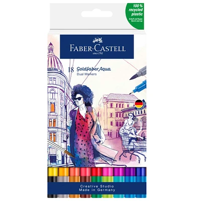 Goldfaber Woman Dual Ended Aqua Markers