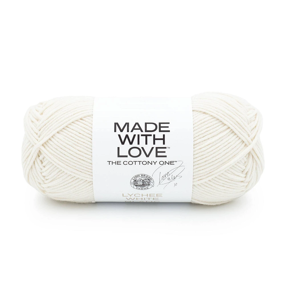 Lion Brand® Tom Daley Made with Love™ The Cottony One™ Yarn