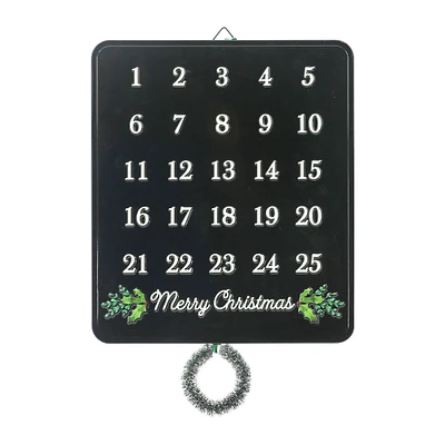 Christmas Countdown Metal Wall Décor by Ashland®