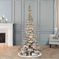 7.5ft. Pre-Lit Whistler Pine Artificial Christmas Tree, Warm White LED Lights