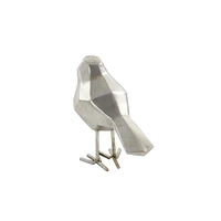 CosmoLiving by Cosmopolitan Gray Farmhouse Polystone Bird Sculpture Set