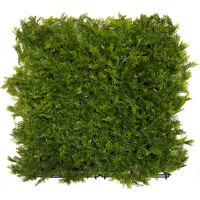 20" Fern Style Plant Living Wall Panels, 4ct.