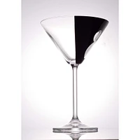 JoyJolt® Disney® 10oz. Luxury Mickey Mouse Crystal Martini Glass, 2ct.