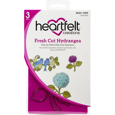 Heartfelt Creations® Cottage Garden Fresh Cut Hydrangea Die Set