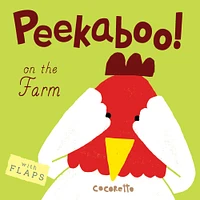 Child's Play Books Peekaboo! On the Farm Board Book