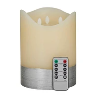 Cream Wax LED Flameless Candle