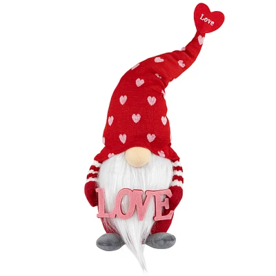 18.5" Hearts & Love Valentine's Day Gnome