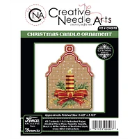 Colonial Needle Christmas Candle Ornament Counted Cross Stitch Kit