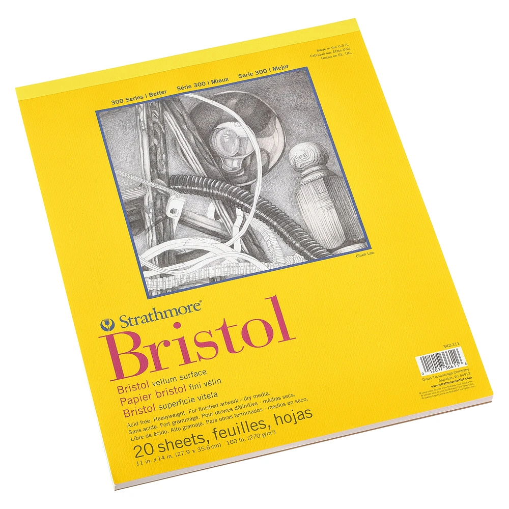 Strathmore® 300 Series Bristol Vellum Pad