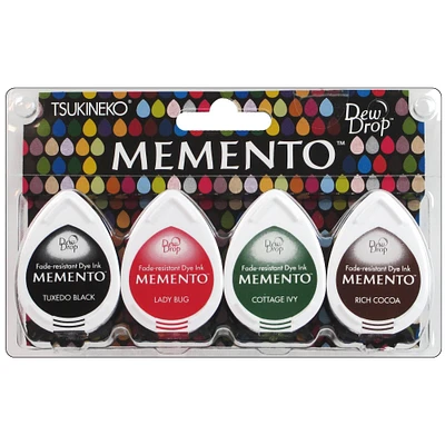Memento™ Dew Drop™ Gotta Have Dye Inkpad Set