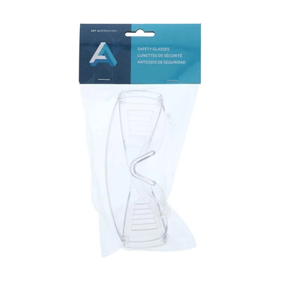 Art Alternatives Safety Glasses Clear Plastic