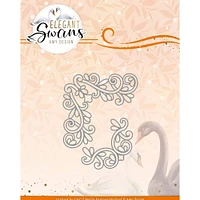 Find It Trading Amy Design Elegant Swans Elegant Corner Die