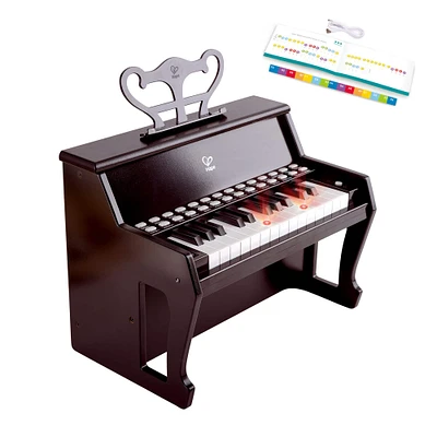 Hape Learn With Lights Black Electronic Piano