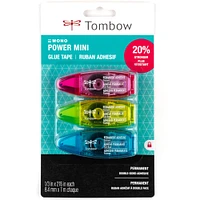 Tombow Mini Power Glue Tape Runners, 3ct.