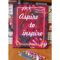 Crafting Spark Aspire to Inspire Painting by Numbers Kit