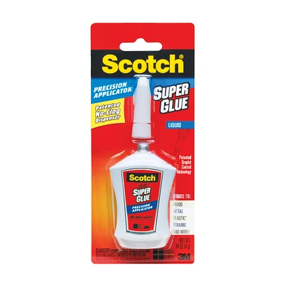 24 Pack: 3M™ Scotch® 0.14oz. Super Glue With Precision Applicator