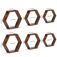 NEX™ Hexagon Floating Shelf Set