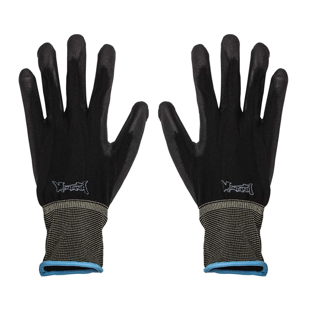 Montana Cans™ Black with Blue Nylon Large Gloves