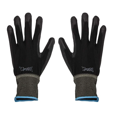 Montana Cans™ Black with Blue Nylon Large Gloves