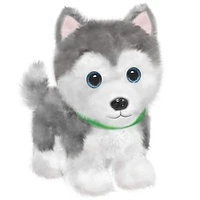 First and Main Wuffles 7" Huskie Plush Dog