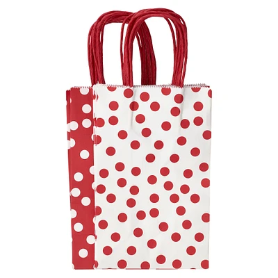 Small Red & White Dots Bags Value Pack by Celebrate It™