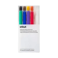 6 Pack: Cricut® Watercolor Marker & Brush Set