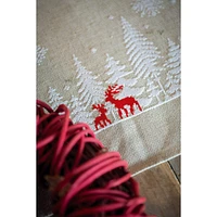 Vervaco Winter in Forest Counted Cross Stitch Table Runner Kit