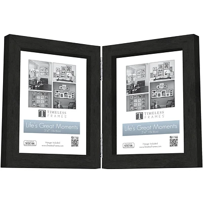 Timeless Frames® Life's Great Moments 5" x 7" Hinge Tabletop Frame