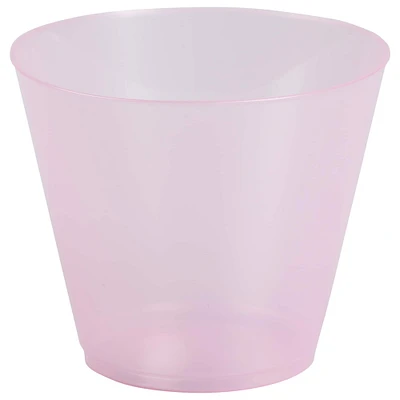 JAM Paper 9oz. Clear Plastic Cups