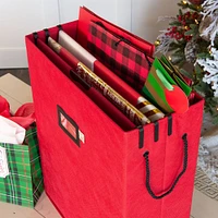 Santa's Bag Gift Bag Organizer & Tissue Paper Storage Box