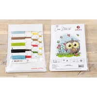 Luca-s Happy Owl Counted Cross Stitch Kit