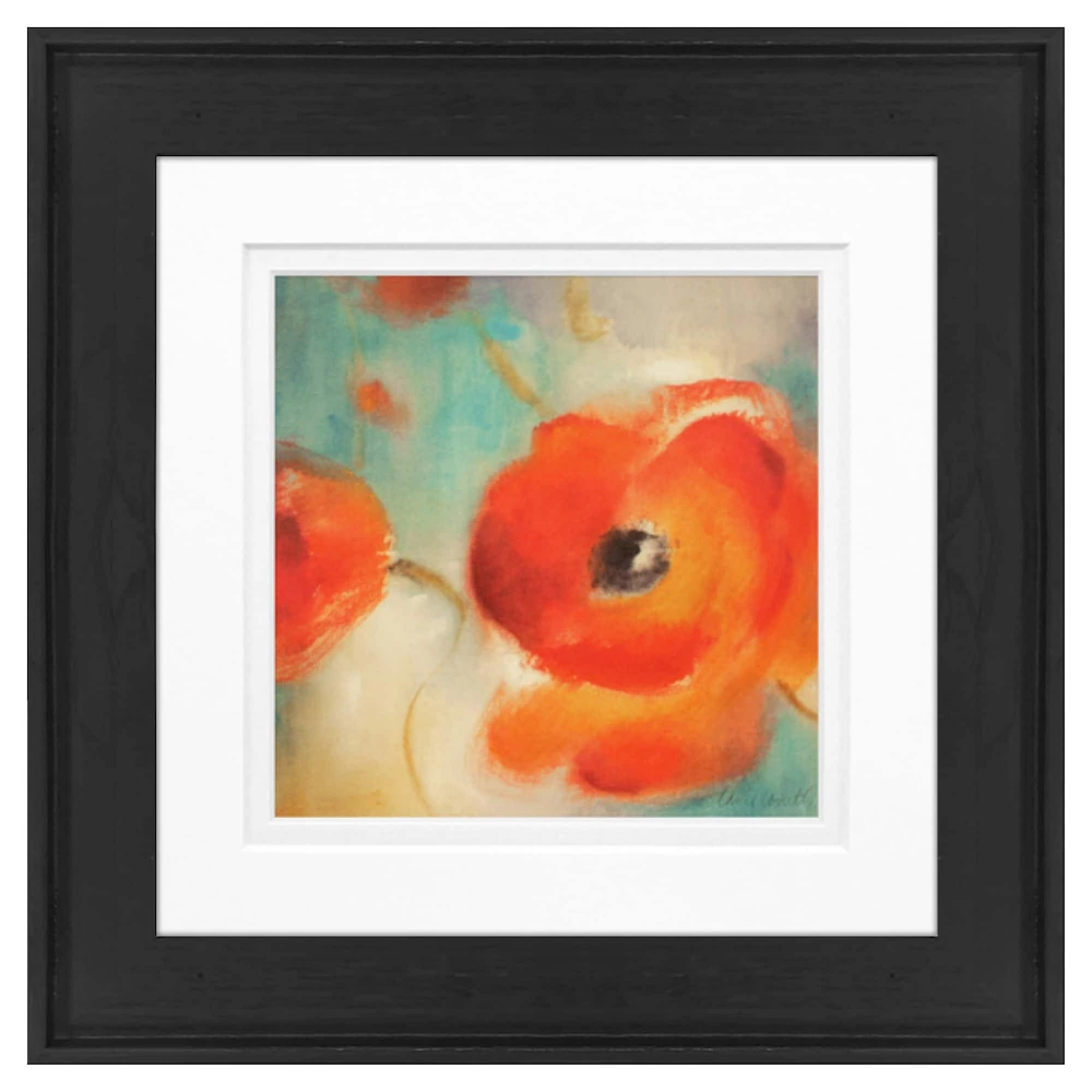 Timeless Frames® Red Poppies Black Framed Wall Art