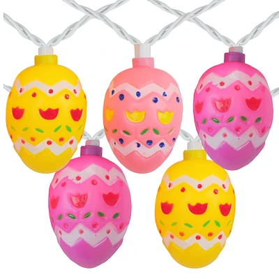 10ct. Pastel Multicolor Easter Egg String Lights