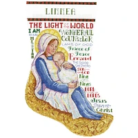 Design Works™ Mother & Child Counted Cross Stitch Stocking Kit