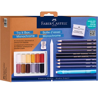 Faber-Castell® Creative Studio Monochrome Try It Box