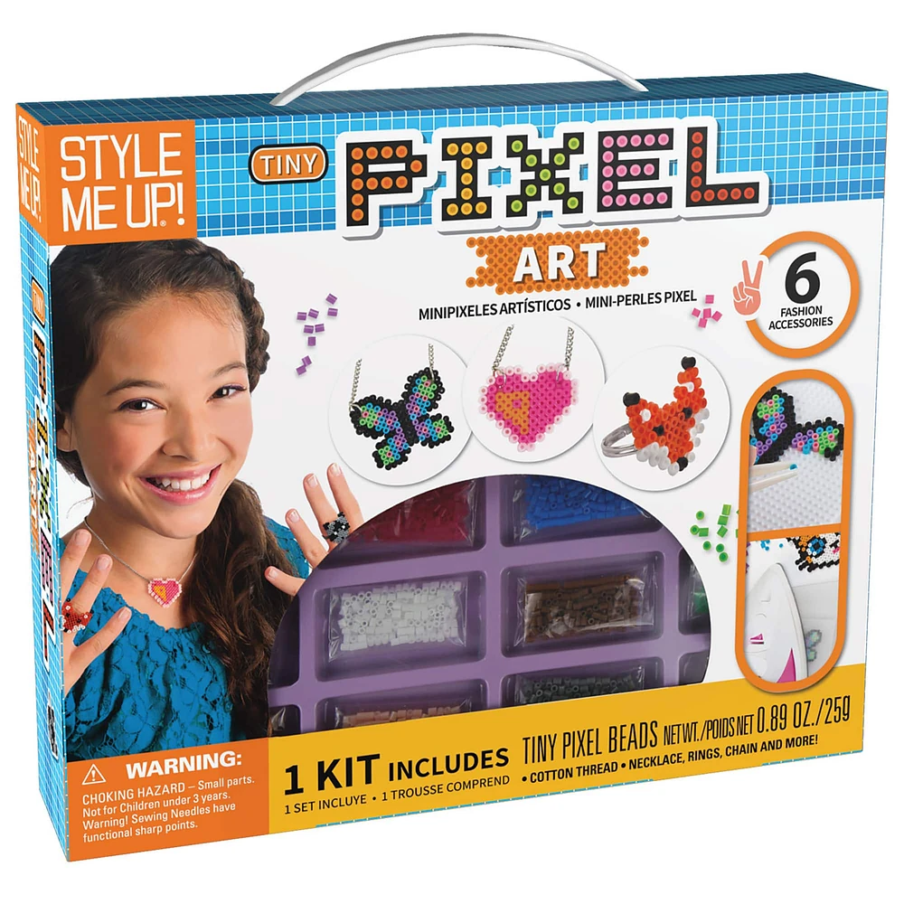 Style Me Up! Tiny Pixel Art Accessory Kit