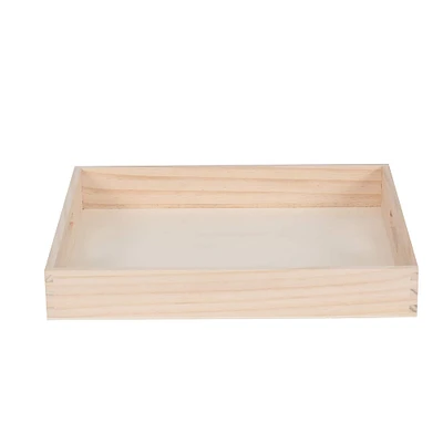 6 Pack: 12" x 14" Wood Serving Tray by Make Market®