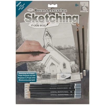 Royal & Langnickel® Sketching Made Easy™ Chapel Kit