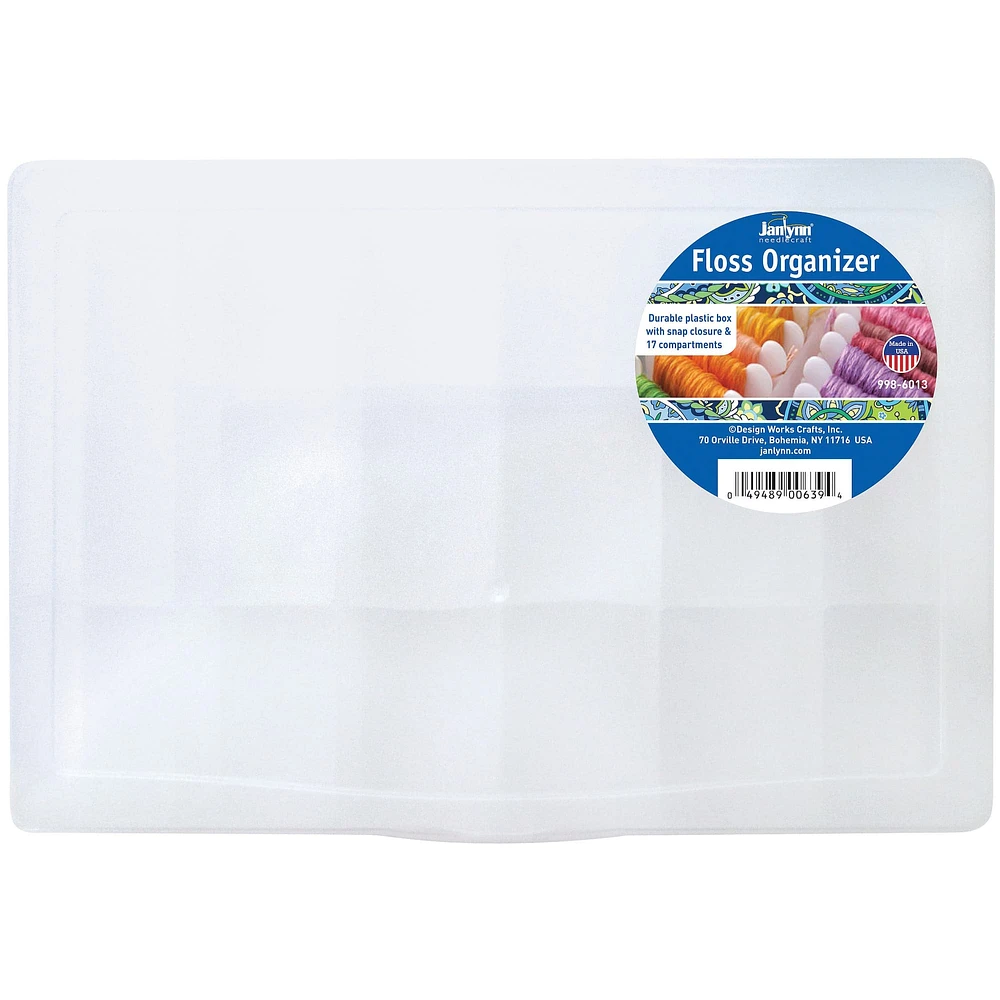 Janlynn® 17 Compartment Floss Organizer