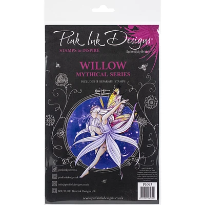 Pink Ink Designs® A5 Willow Clear Stamp Set