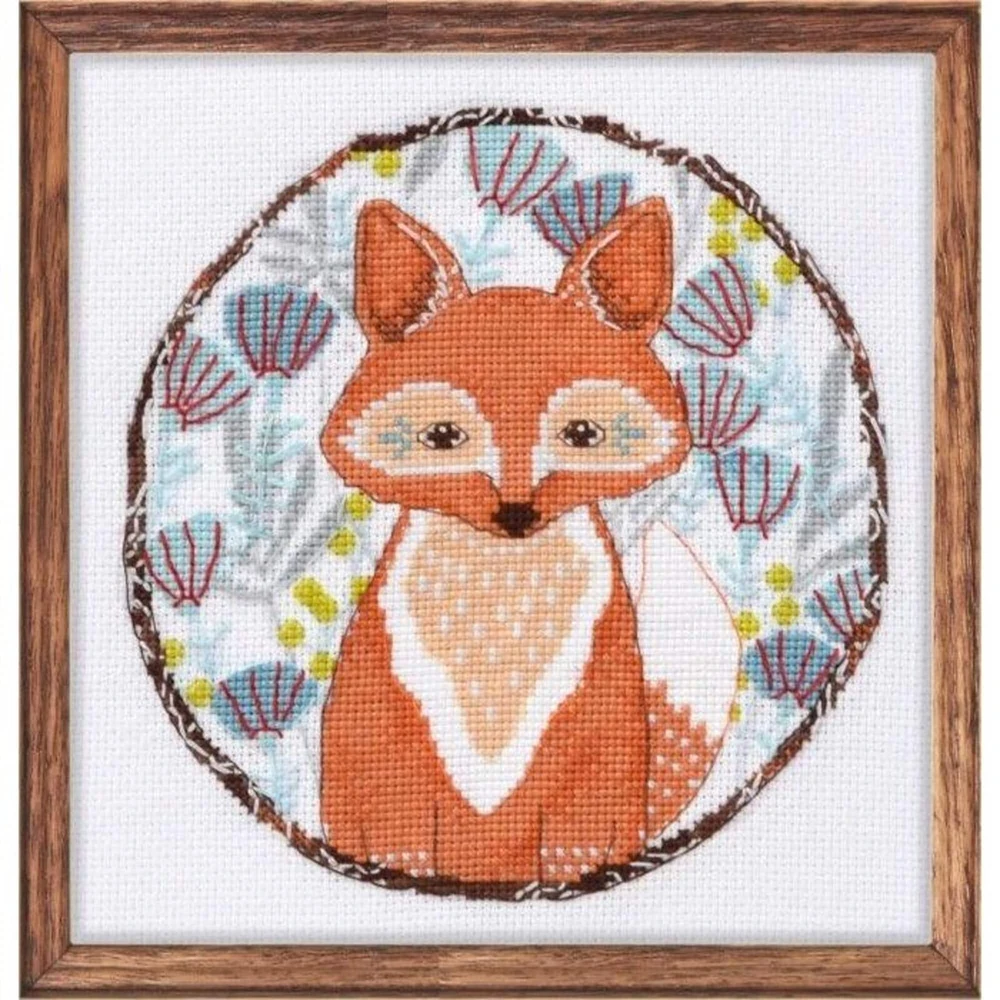 Oven Little Fox Cross Stitch Kit