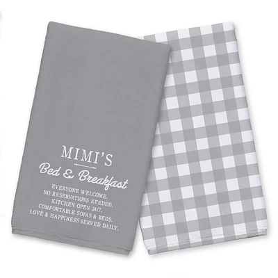 Mimi's Bed & Breakfast Tea Towel Set