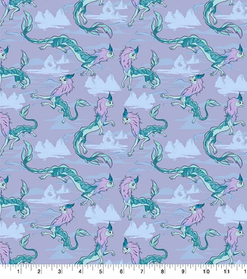 Disney® Raya and the Last Dragon Sisu Sky Cotton Fabric