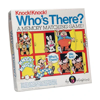 Knock! Knock! Who's There? Memory Matching Game