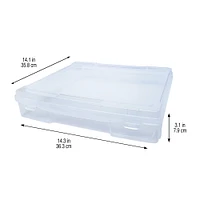 12" x 12" Clear Scrapbook Case by Simply Tidy™