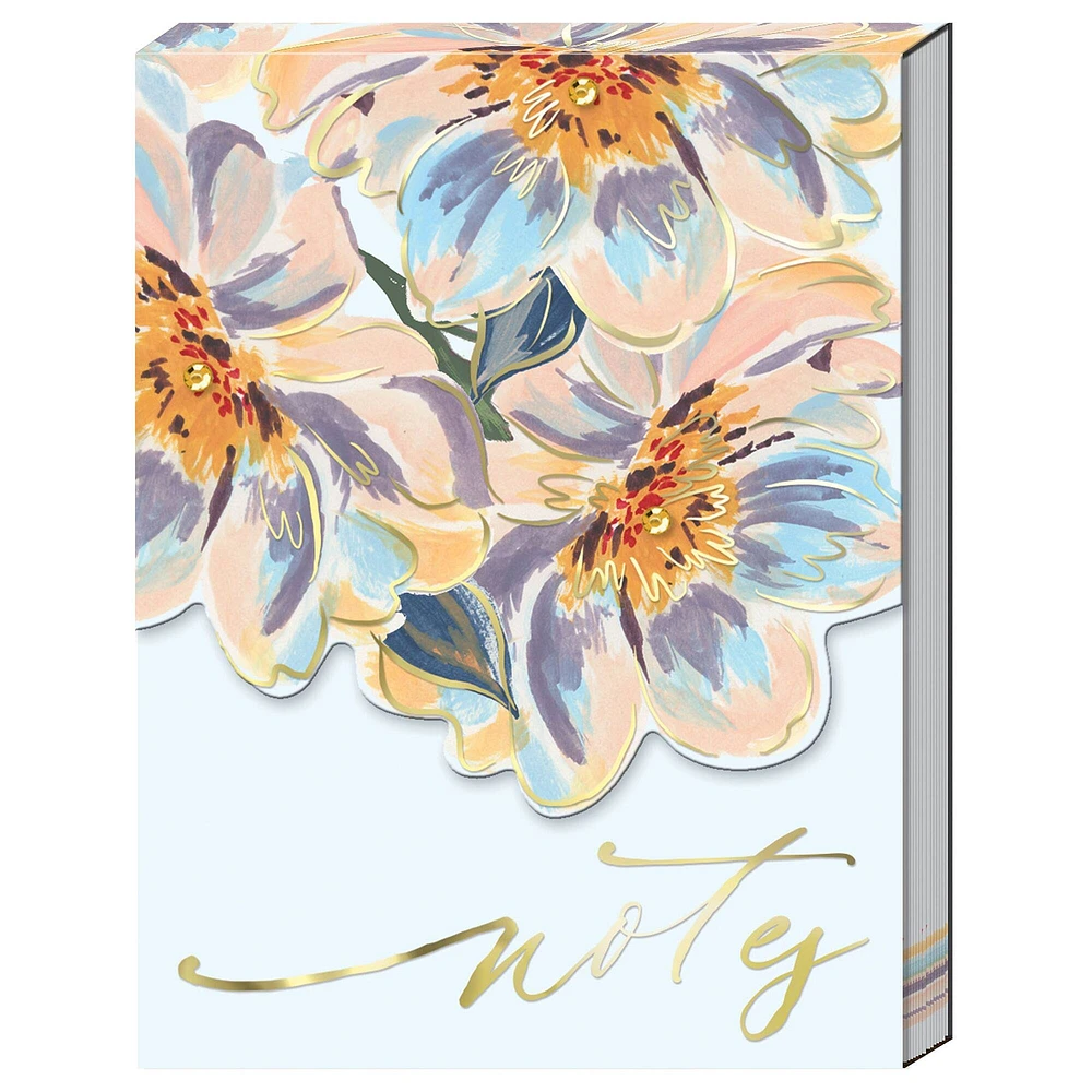 Punch Studio™ Florette Magnolia Brooch Notepad