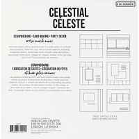 Colorbok® Celestial Designer Paper Pad, 12" x 12"